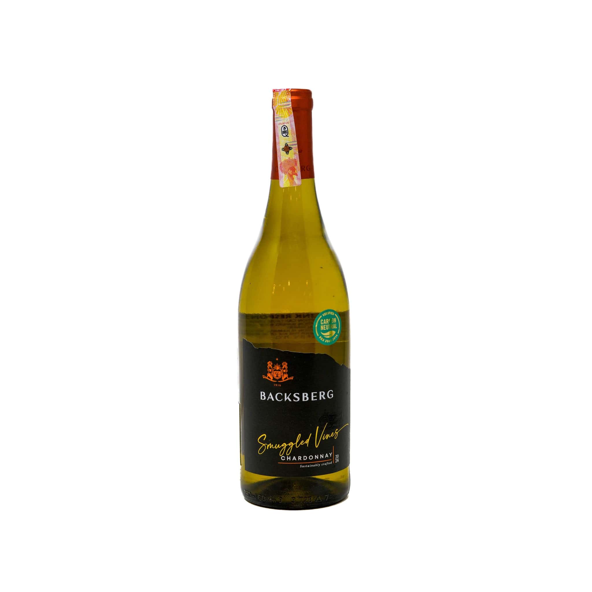 Backsberg Smuggled Vines Chardonnay 750ml