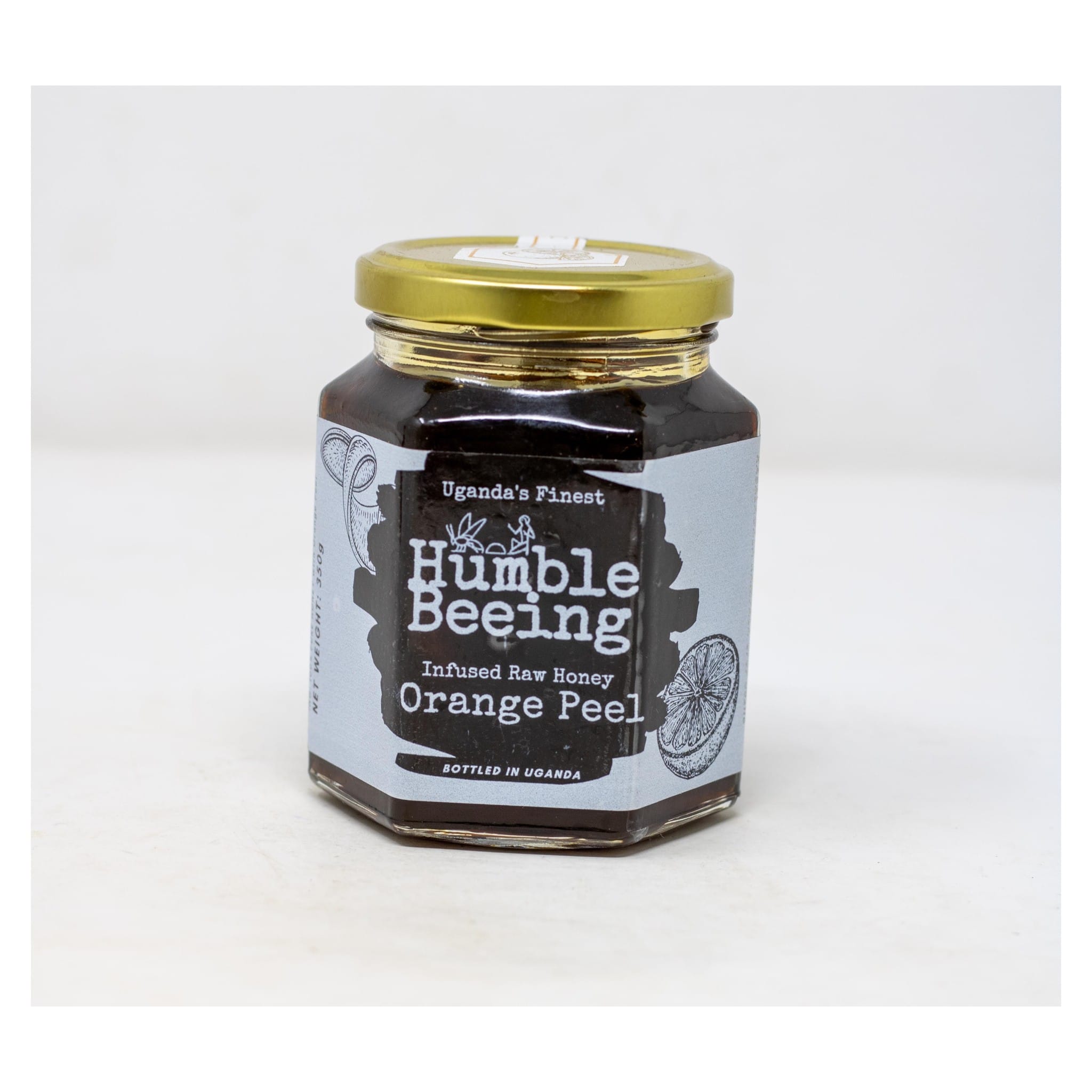 Humble Beeing Infused Raw Honey Orange Peel 350g
