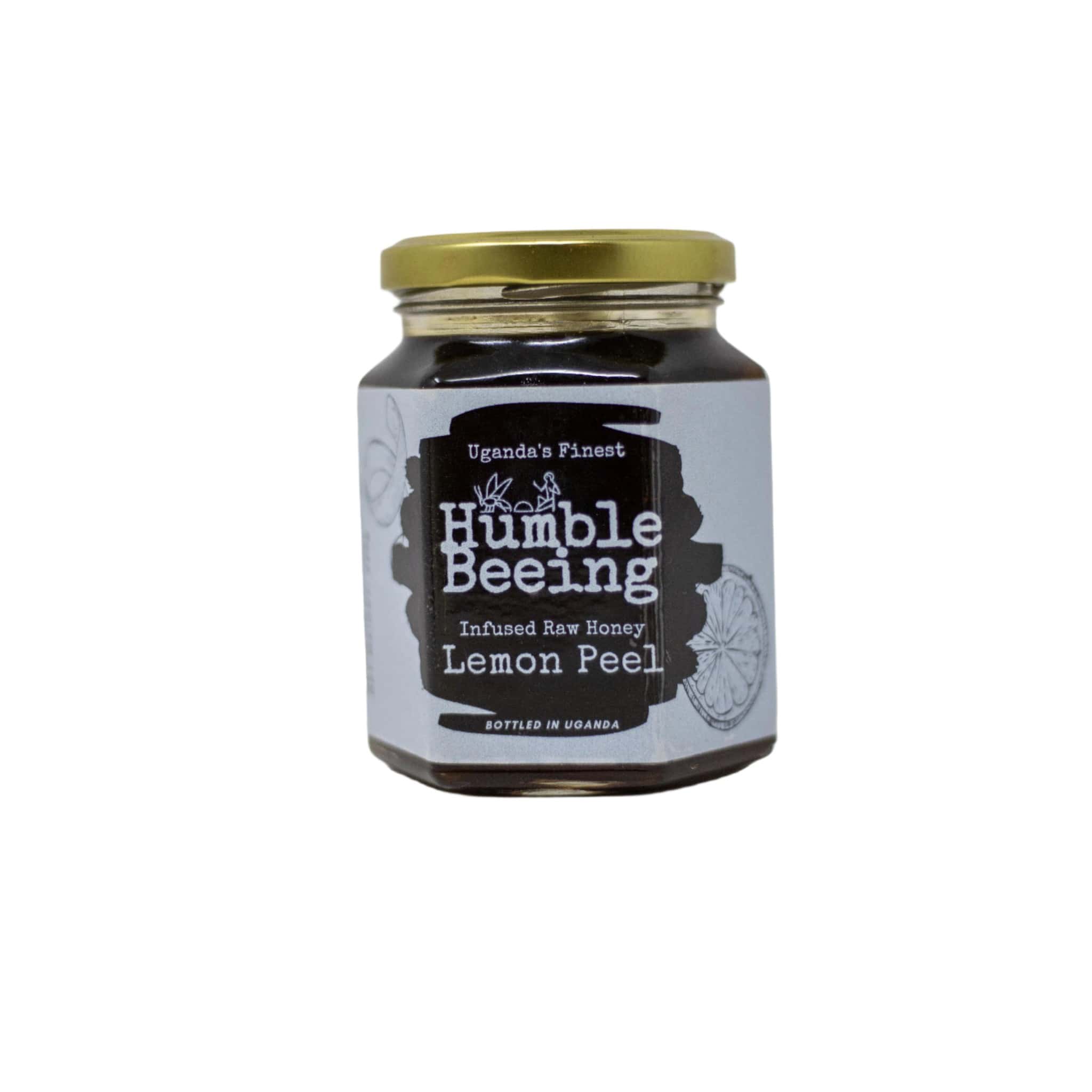 Humble Beeing Infused Raw Honey Lemon Peel 350g