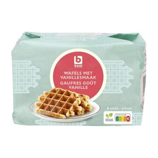 BONI vanilla waffles 350g