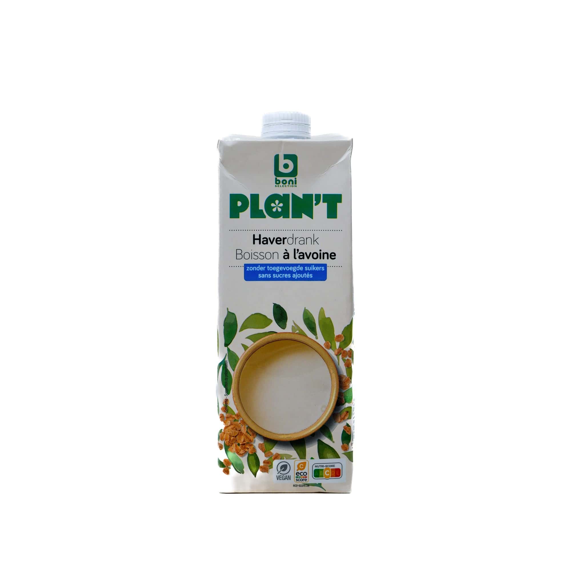 BONI PLAN'T oat drink without added sugars 1L