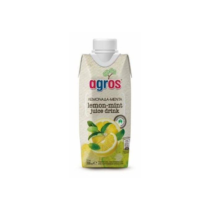 Agros Lemon&Mint Juice 330ml