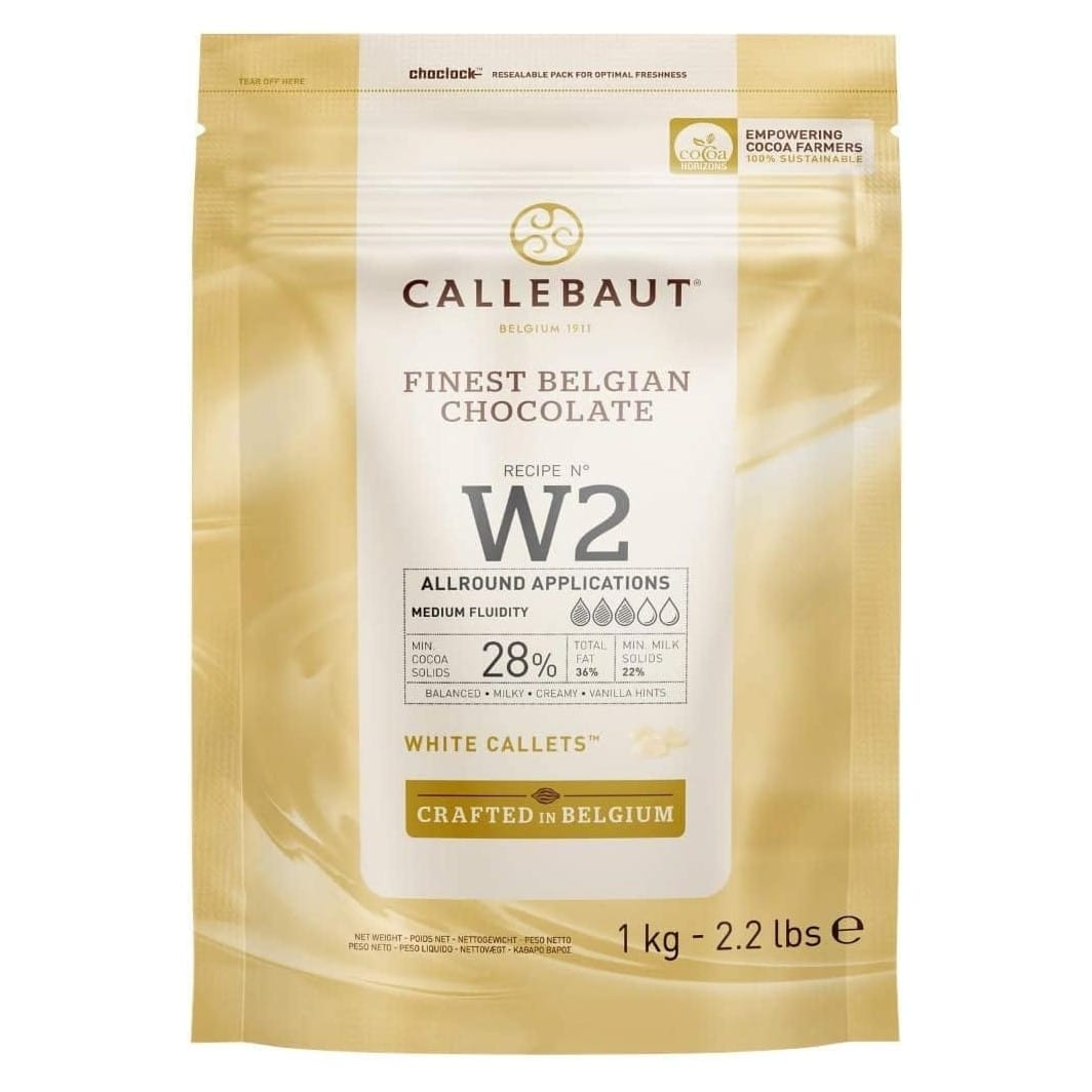 Callebaut Select W2 White Chocolate Callets 1 kg