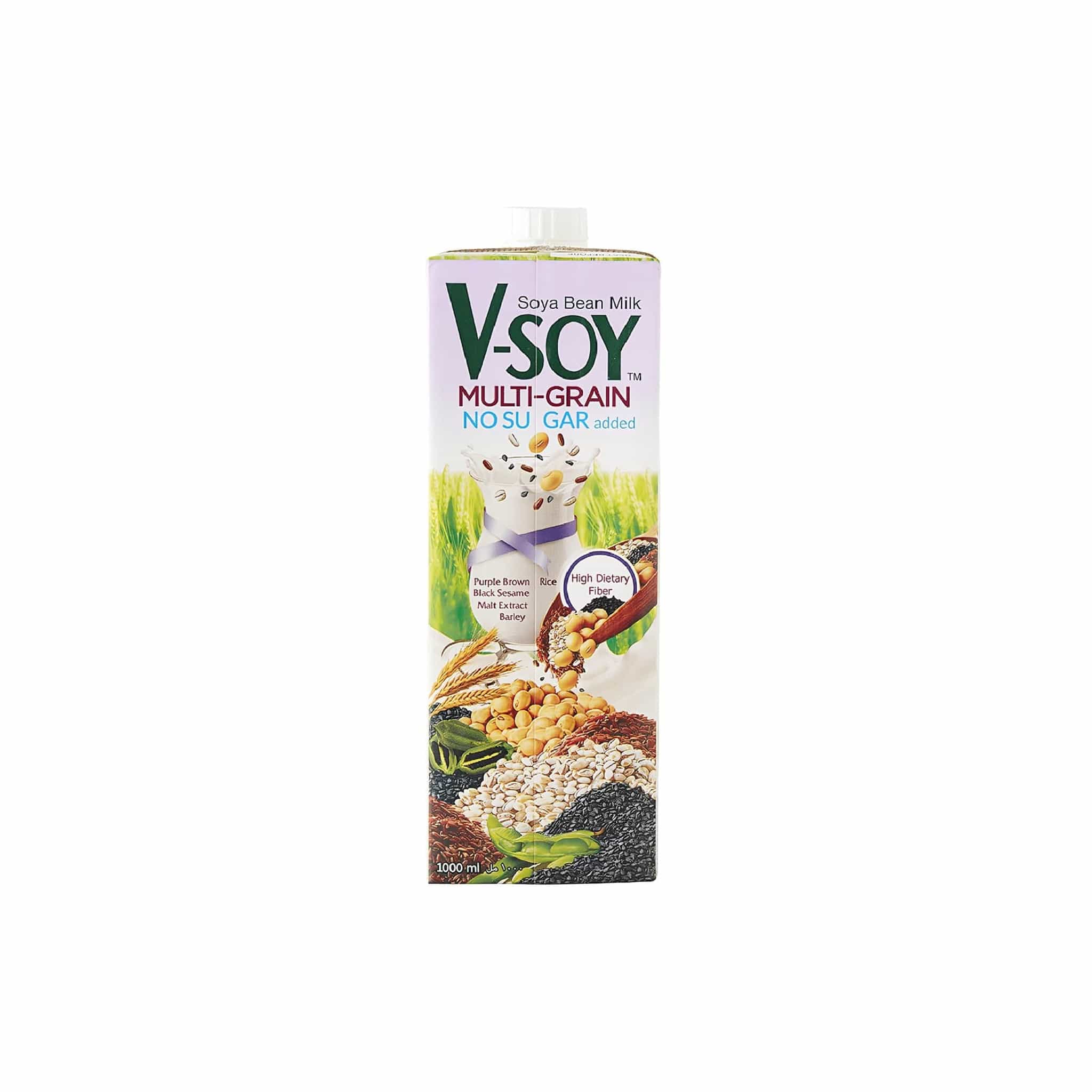 V-Soy Multi Grain No Sugar, 1L