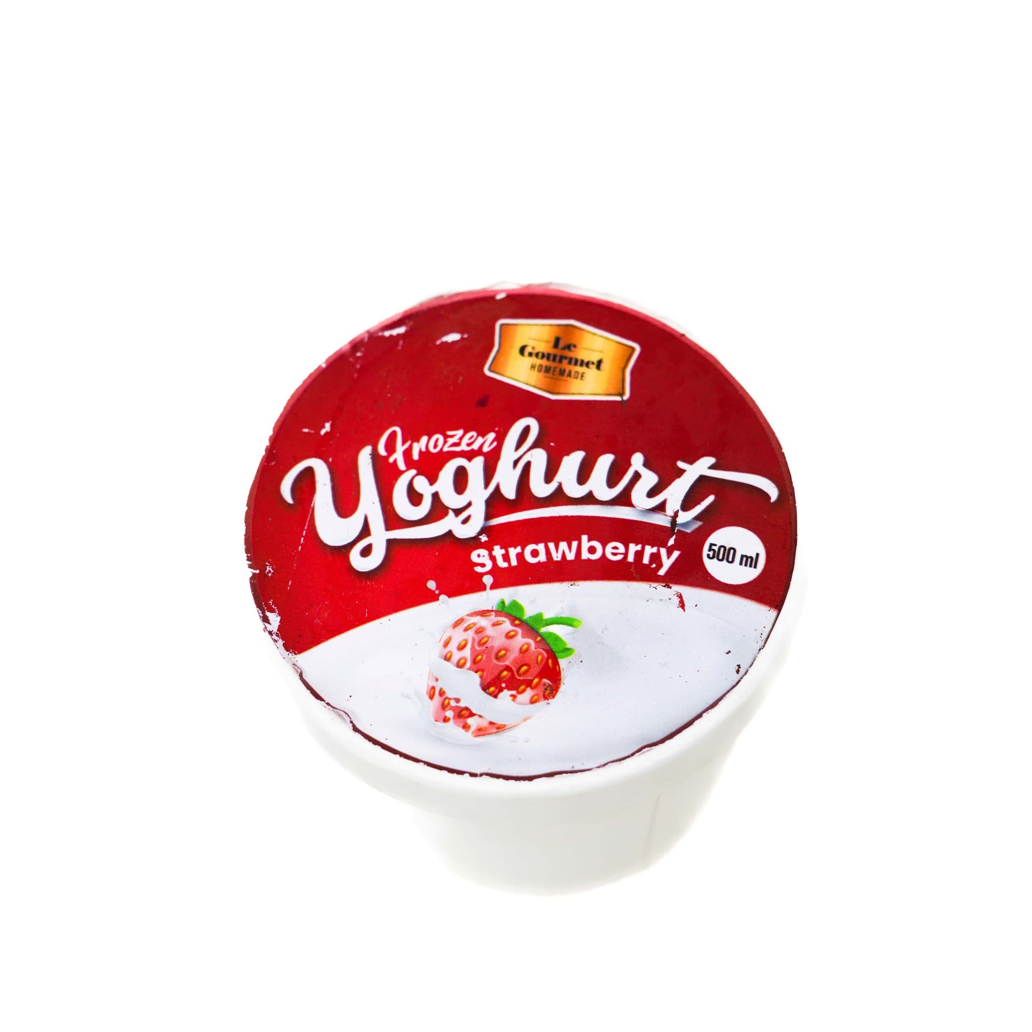 Le Gourmet Frozen Strawberry Yoghurt 500ml