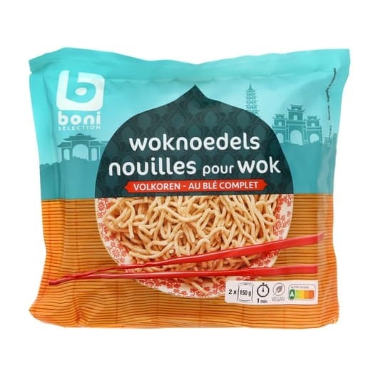 Boni Whole Wheat Wok Noodle 300g
