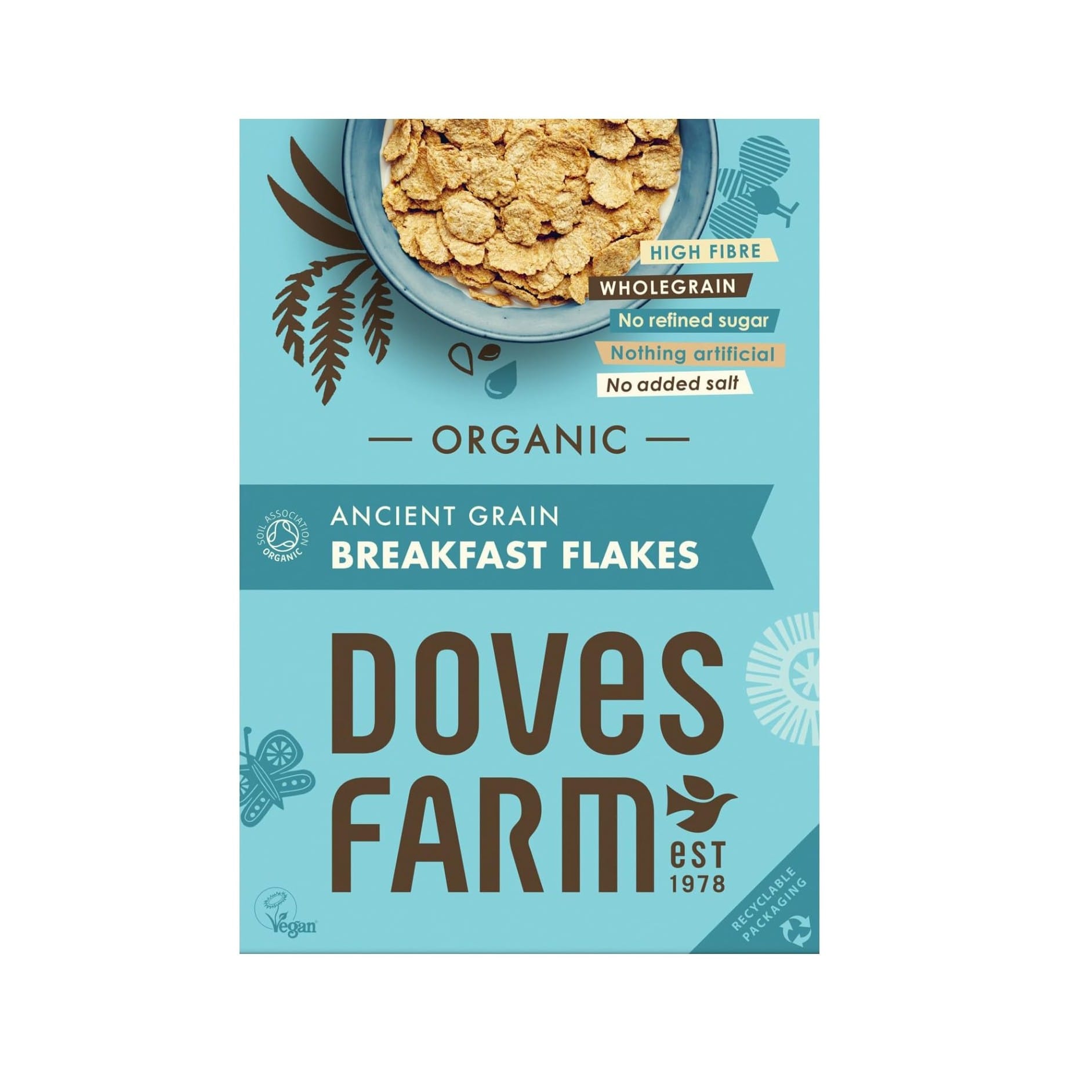 Doves Farm Breakfast Flaskes 375g