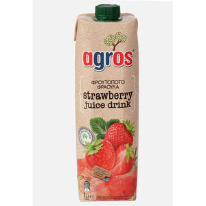 Agros Strawberry Juice 1Ltr
