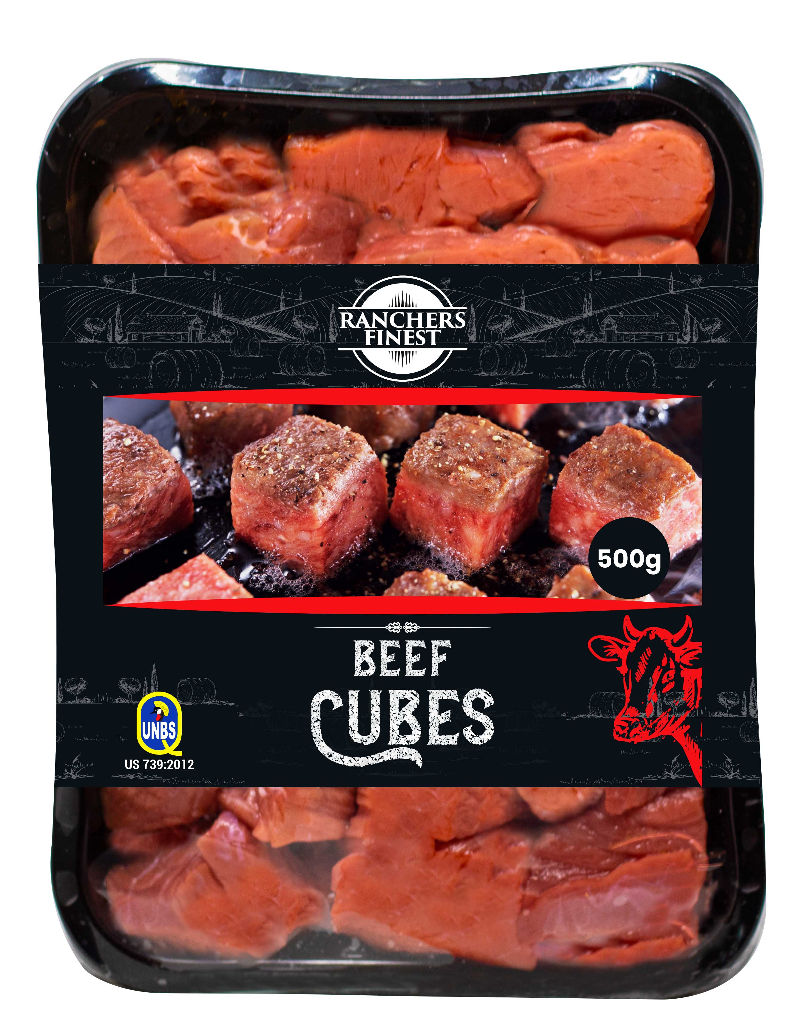 Ranchers Finest Beef Cubes 1kg