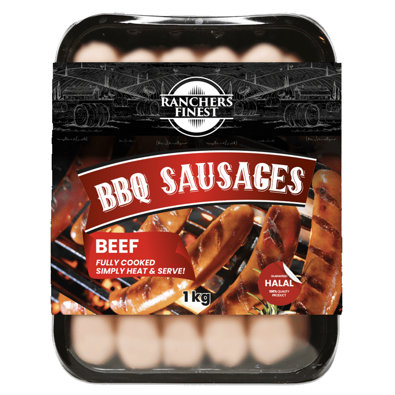 Ranchers Finest Beef BBQ Sausages 1kg