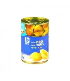 BONI HALF PEARS IN SYRUP 412G