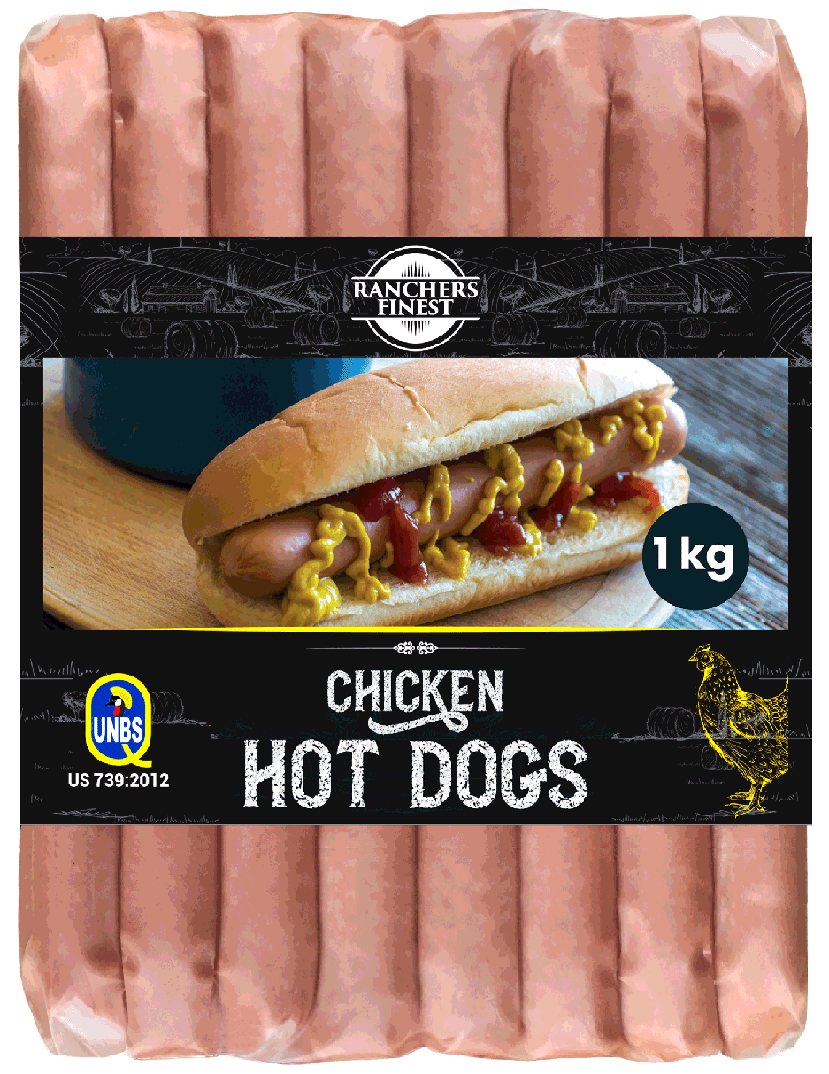 Ranchers Finest Chicken Hot Dog 1kg