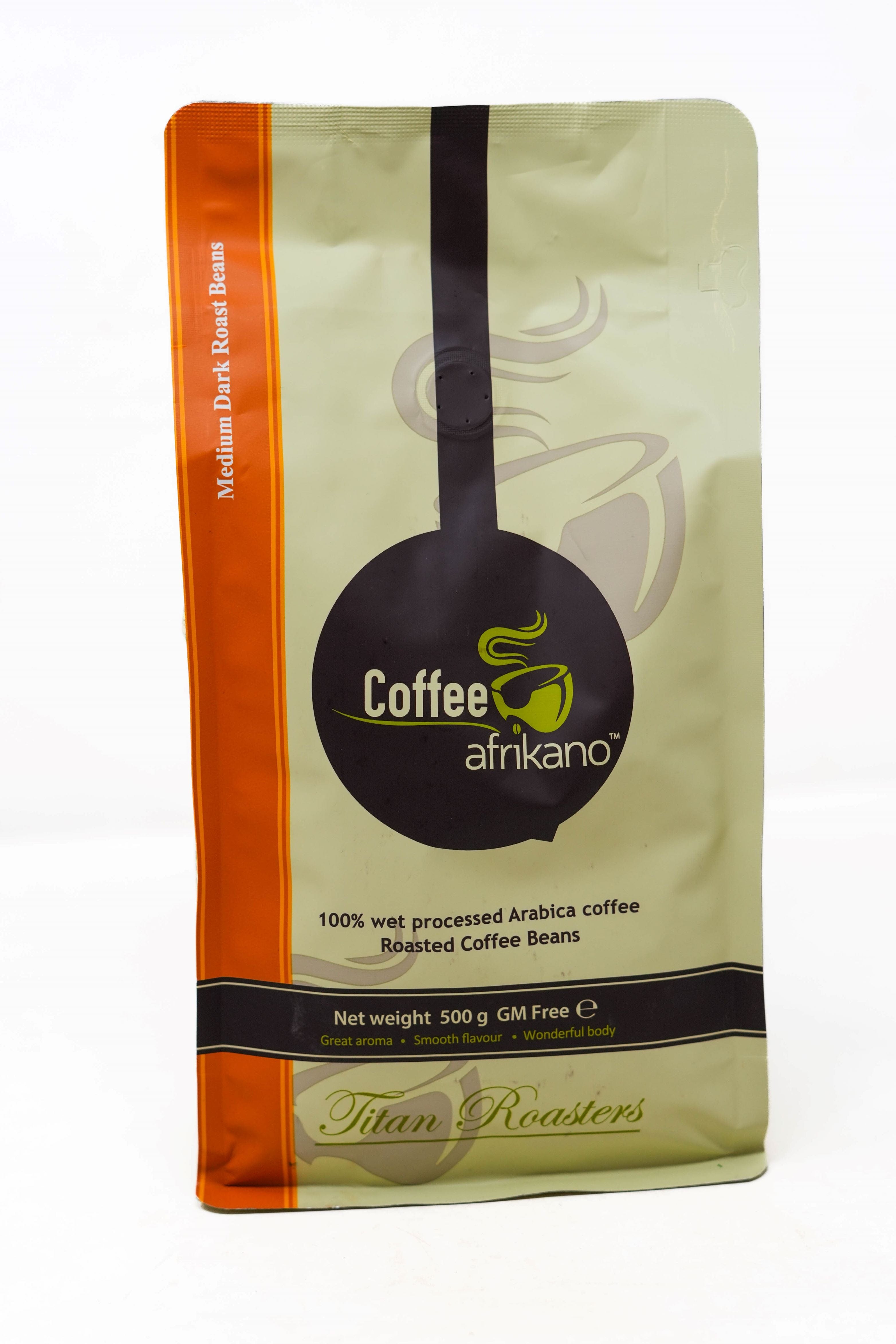 Afrikano Medium Dark Roast Beans 500g