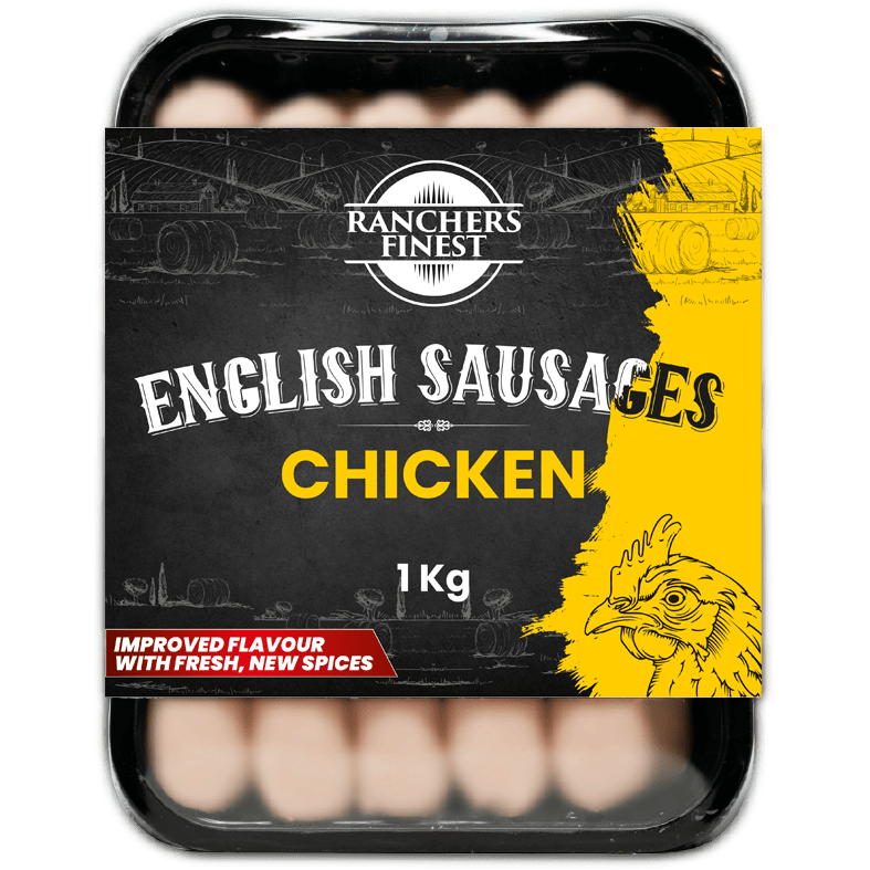 Ranchers Finest English Style Chicken Sausages 1kg