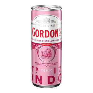 GORDONS DRY PINK AND TONIC 330ML