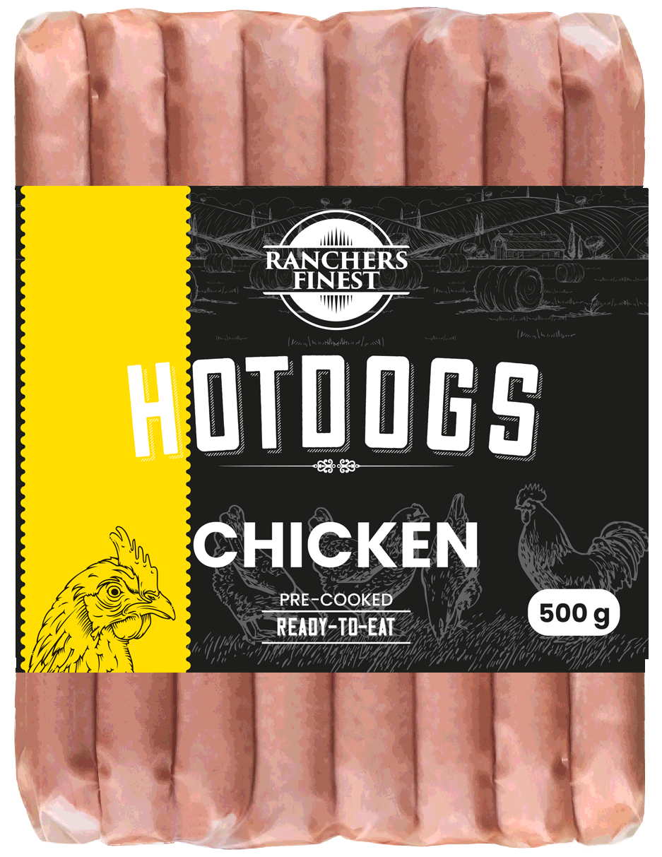 Ranchers Finest Chicken Hot Dogs 500g