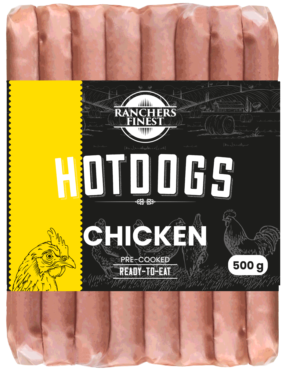 Ranchers Finest Chicken Hot Dogs 500g