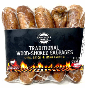 Ranchers Finest Traditional Smoked Beef Sausages 5 pieces