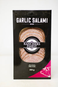 Ranchers Finest Garlic Salami 200g