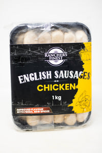 Ranchers Finest English Style Chicken Sausages 1kg