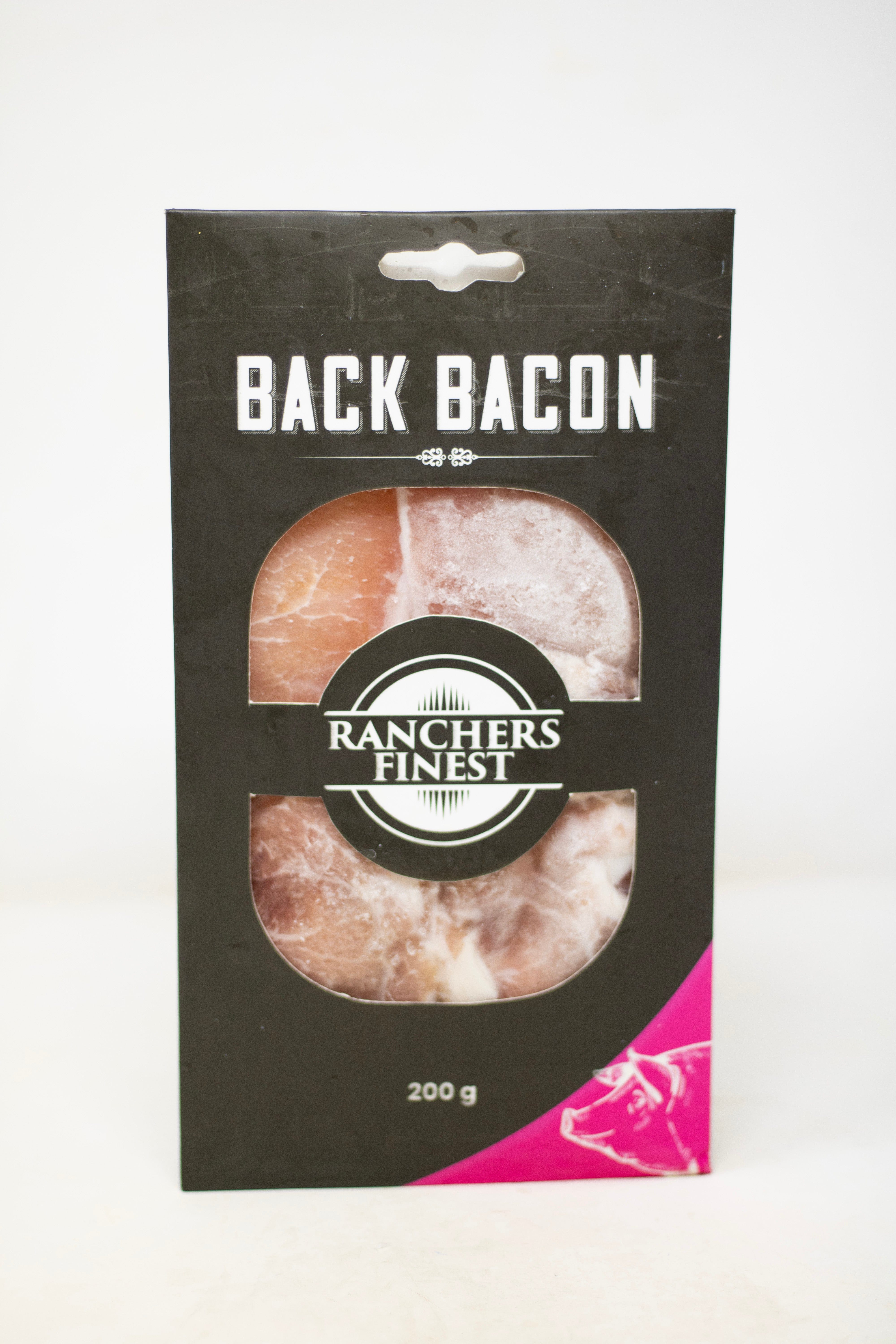 Ranchers Finest Back Bacon 200g