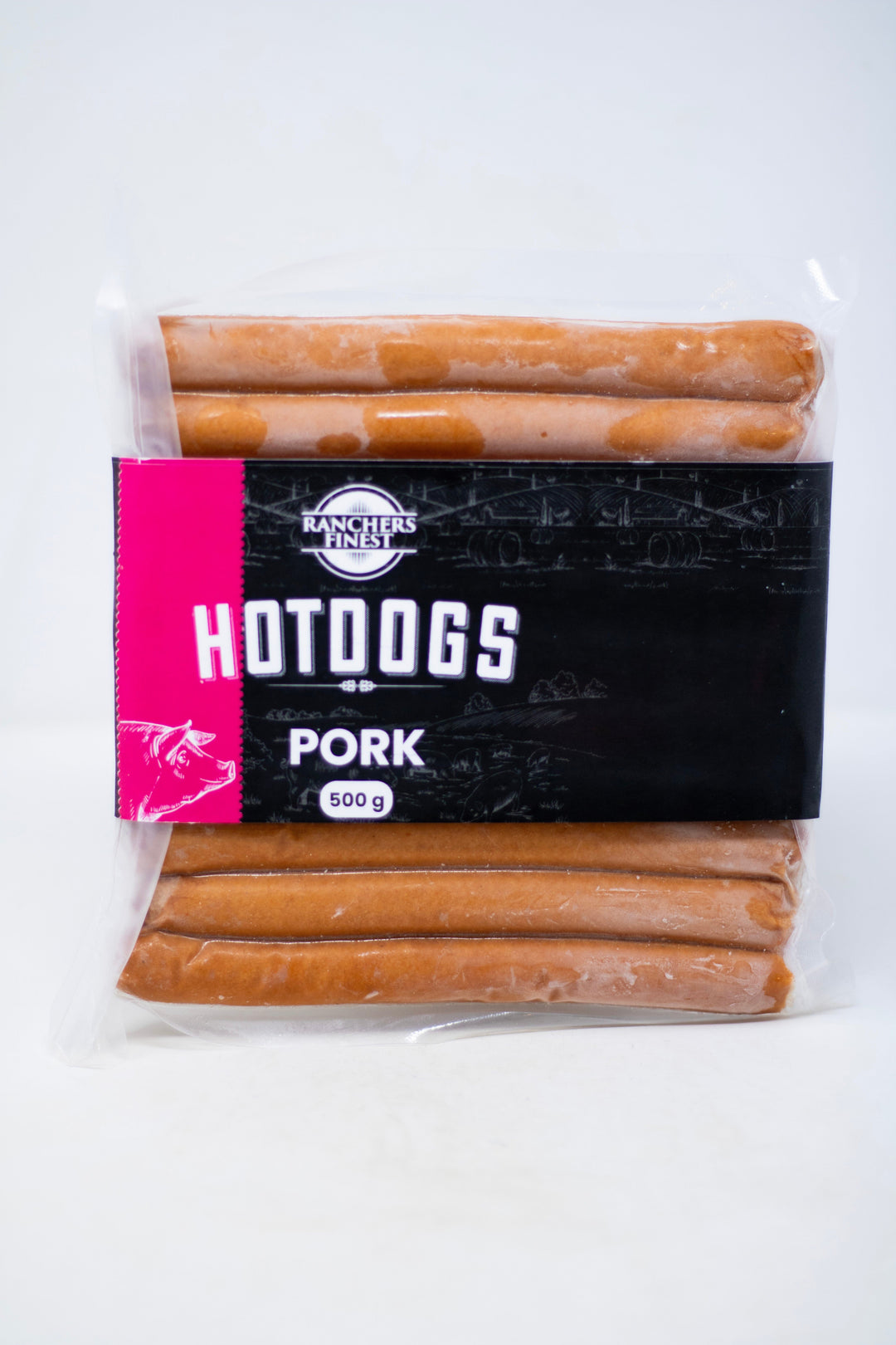 Ranchers Pork Hot Dogs 500g