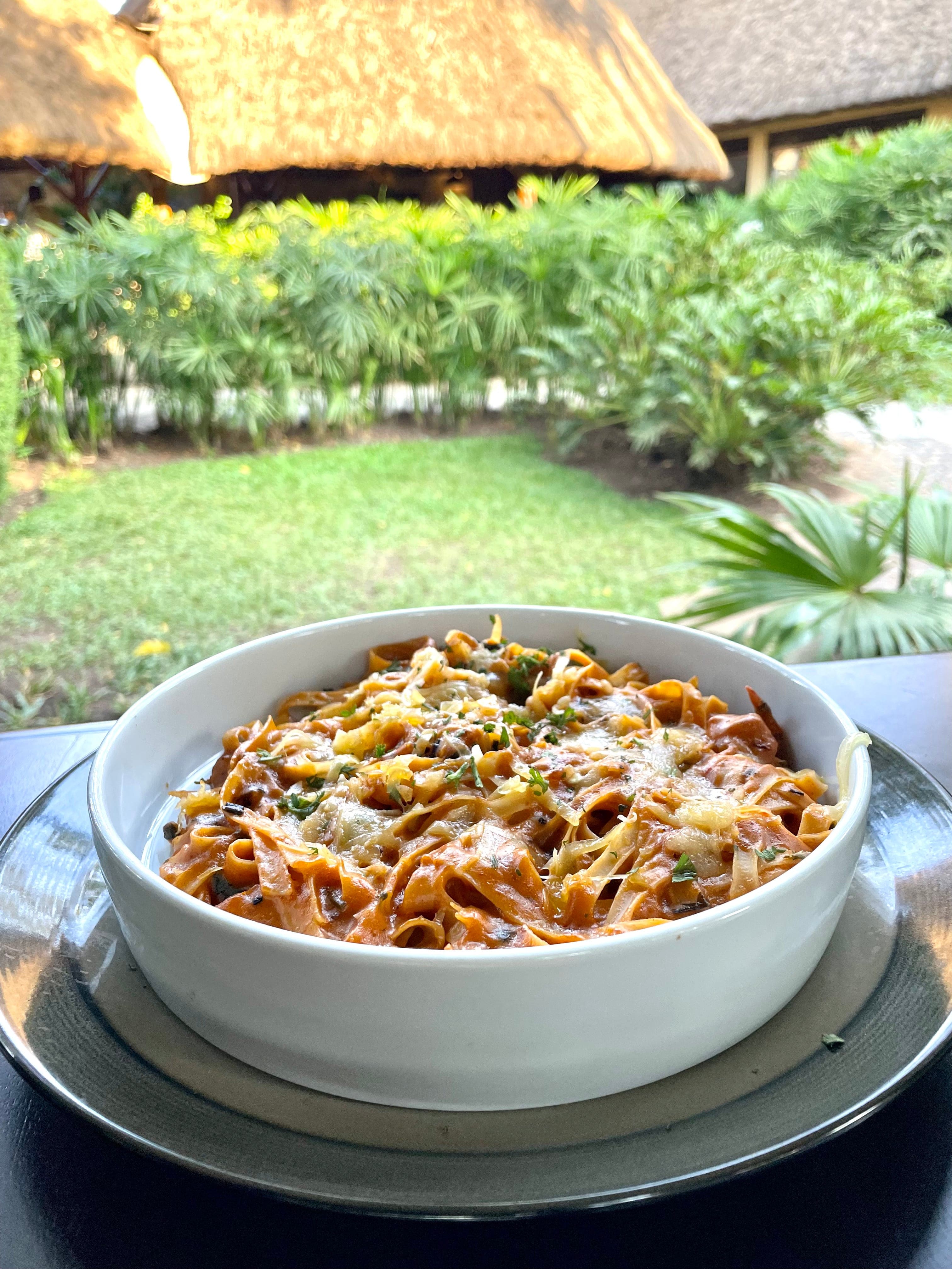 Spicy Prawn Pasta