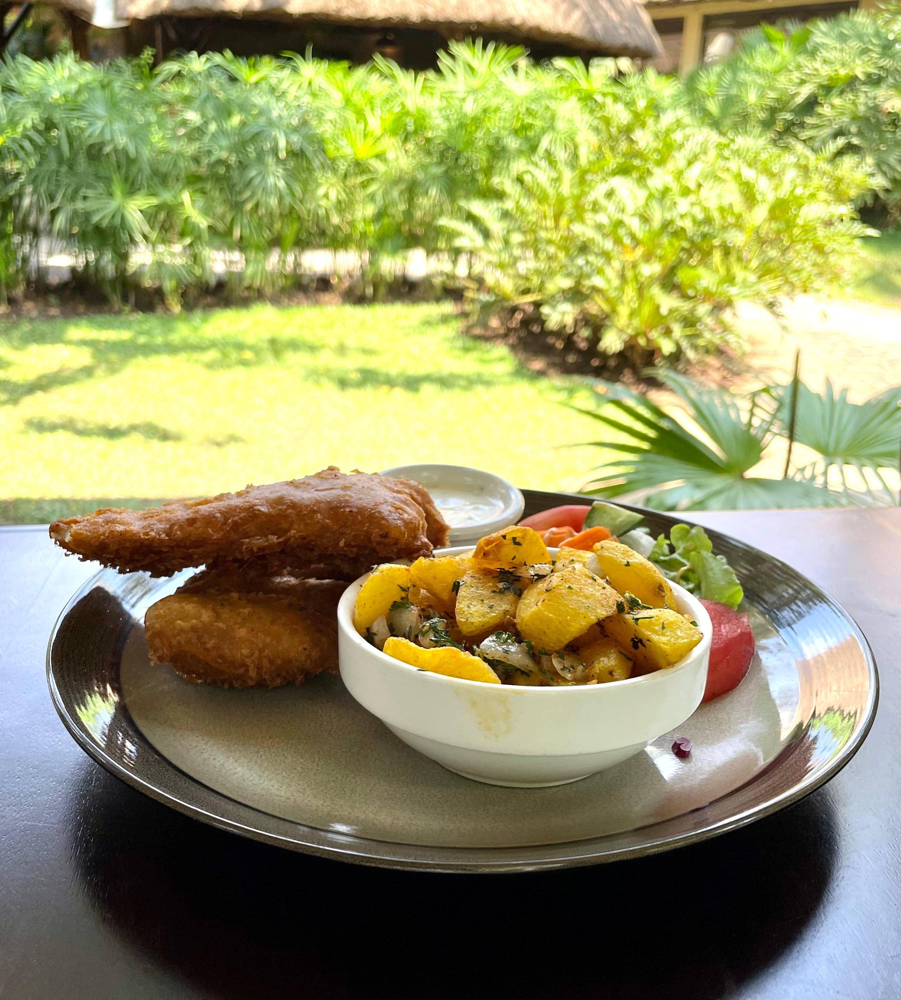 English Traditional Fish and Chips