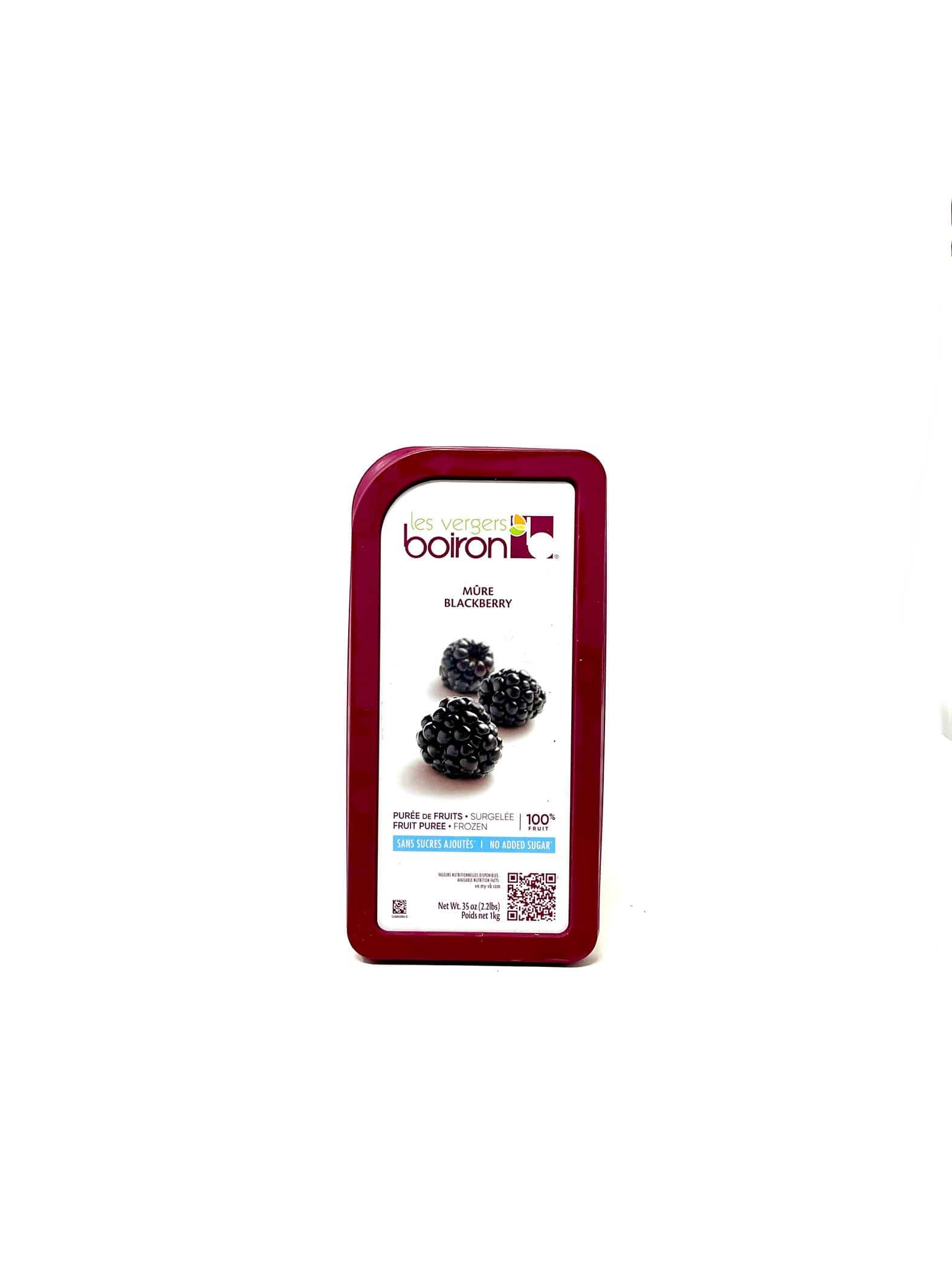 Boiron Blackberry Fruit Puree Ice cream 1kg