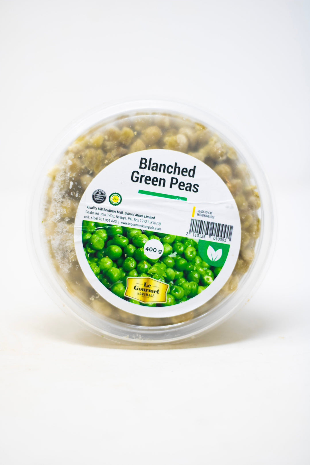 Blanched Frozen Green Peas 400g