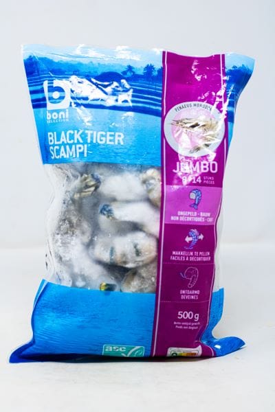 Boni Black Tiger Scampi Jumbo 500g