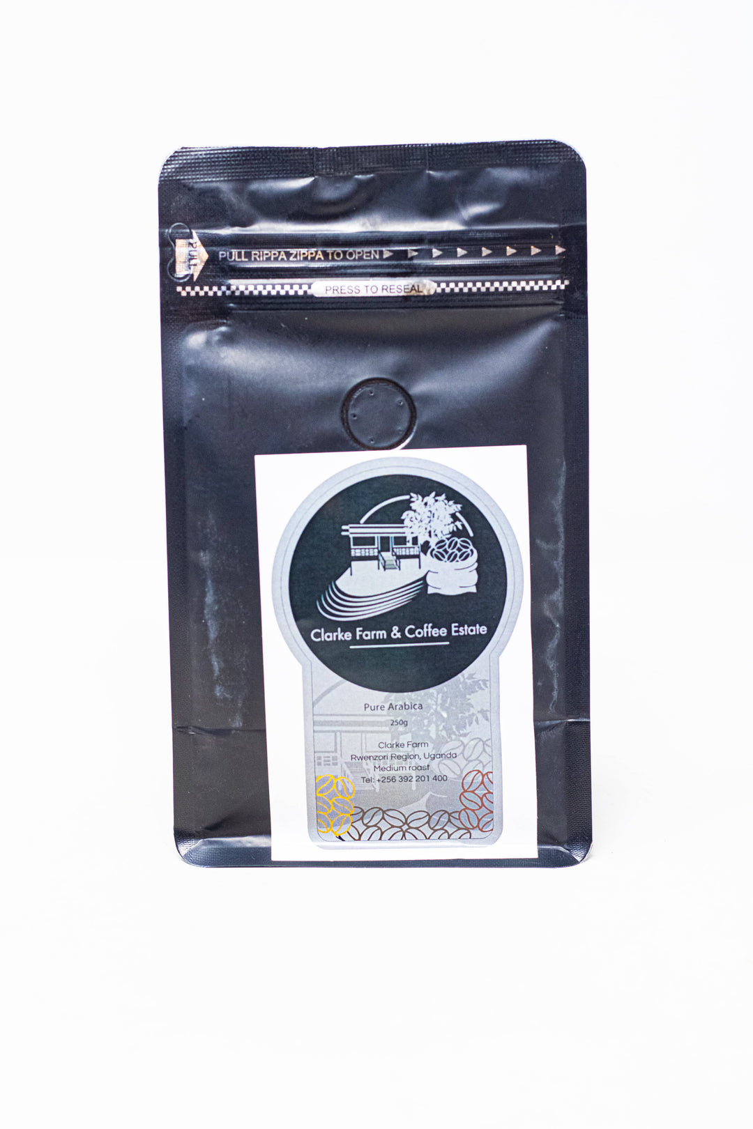 Clarke Farm & Coffee Estate Pure Arabica(Medium Roast) Ground 250g