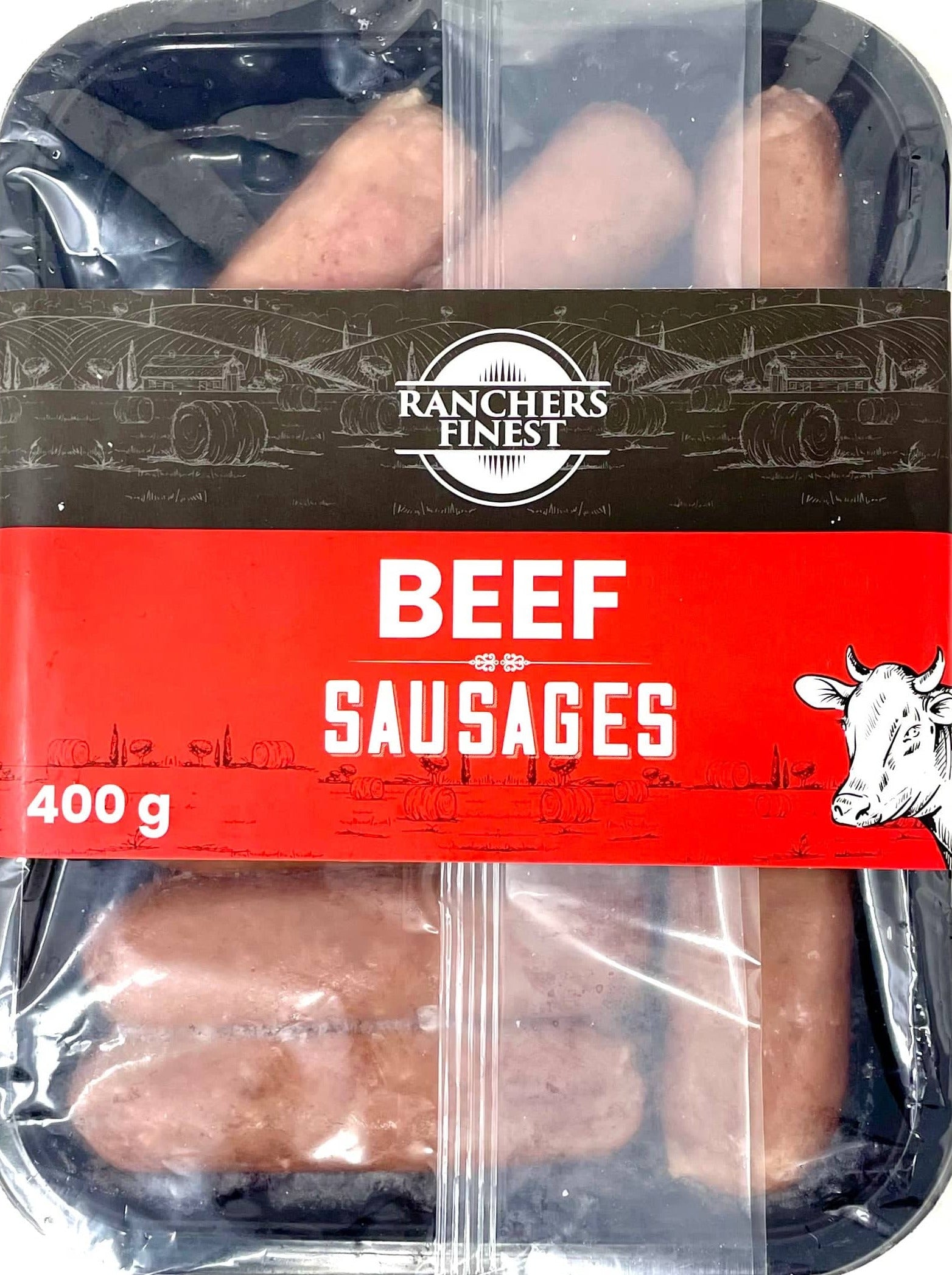 Ranchers Finest Beef Sausages 400g