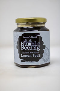 Humble Beeing Infused Raw Honey Lemon Peel 350g