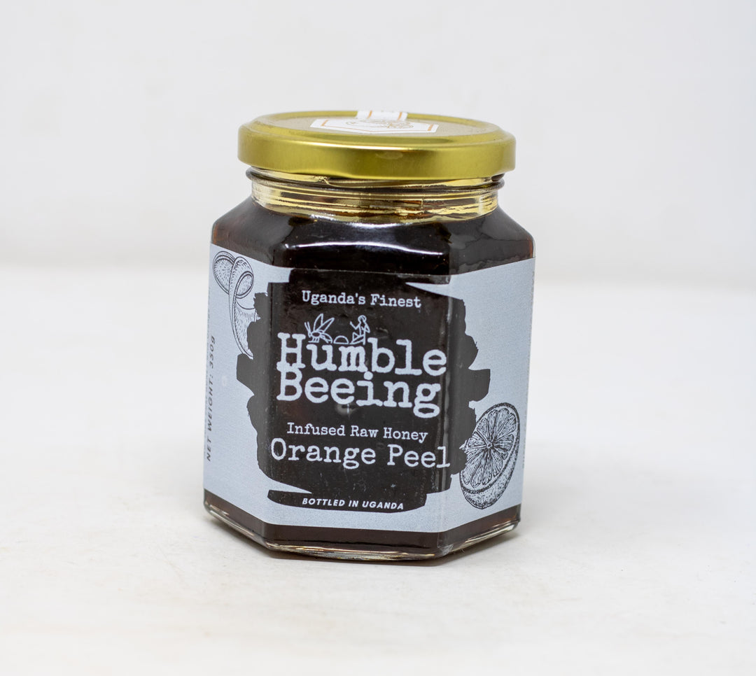 Humble Beeing Infused Raw Honey Orange Peel 350g