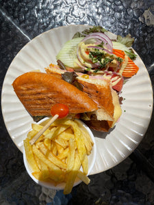 Coronation chicken sandwich