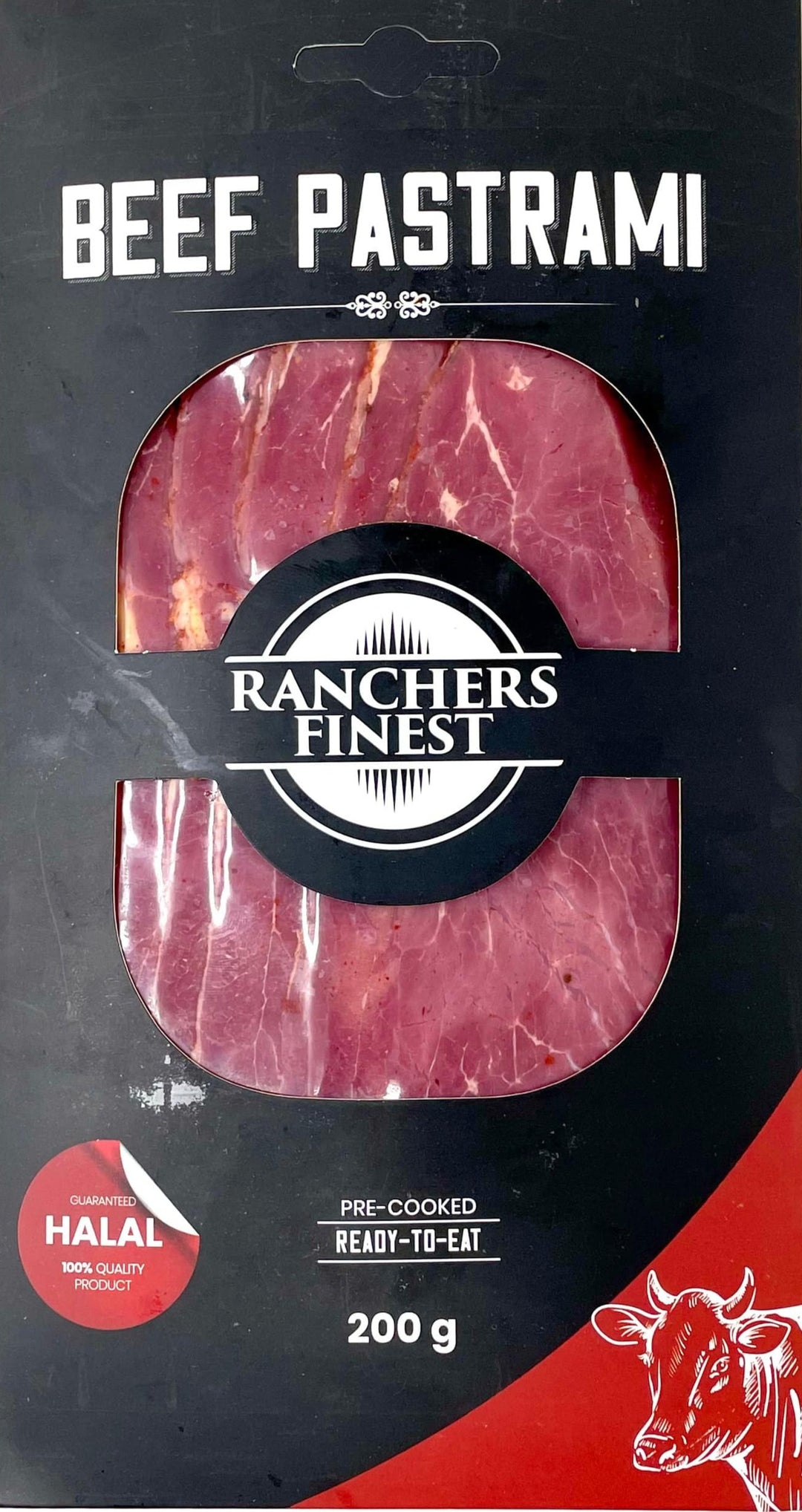 Ranchers Finest Beef Pastrami 200g