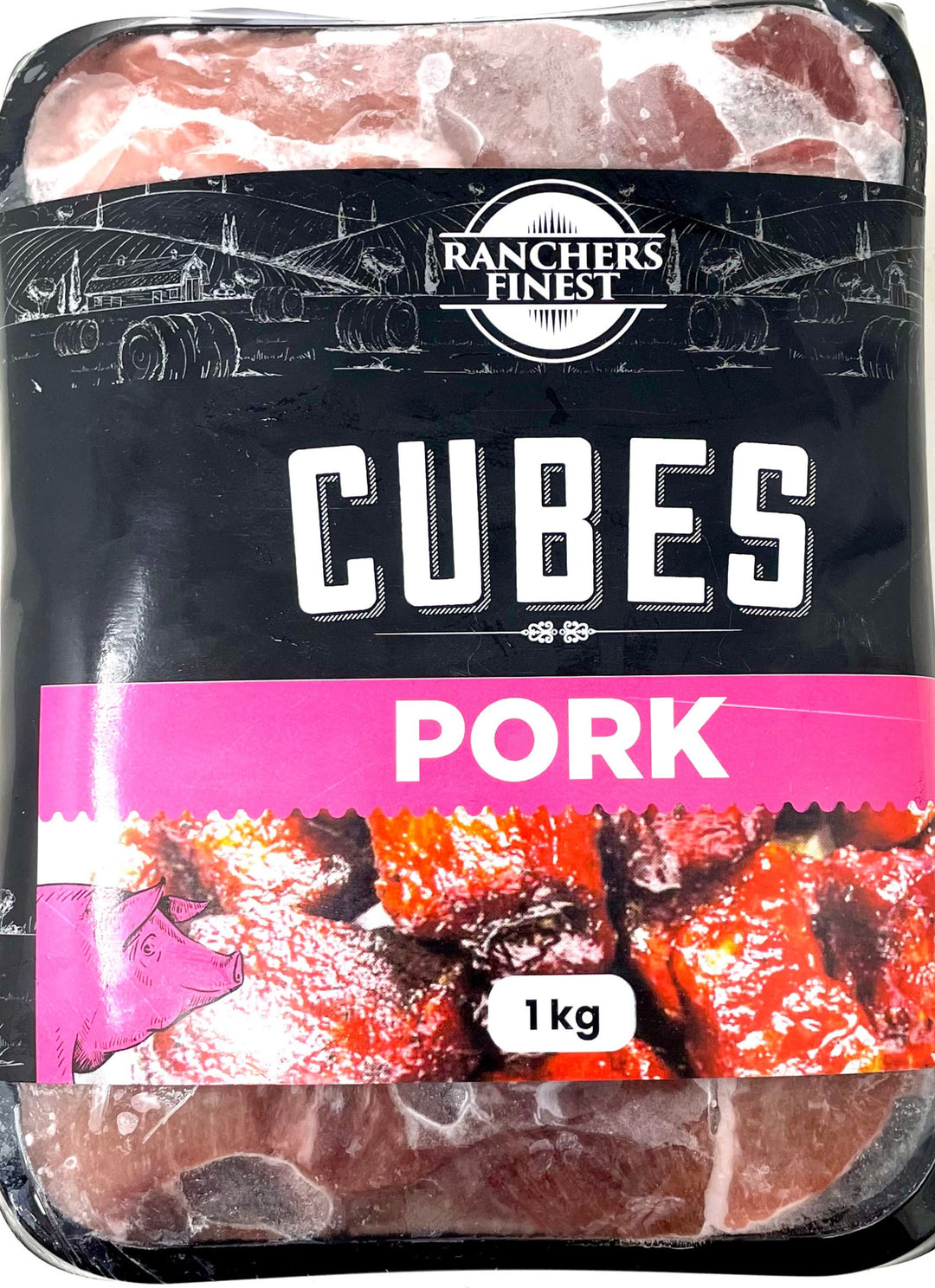 Ranchers Finest Pork Cubes 1kg