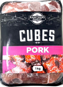 Ranchers Finest Pork Cubes 1kg
