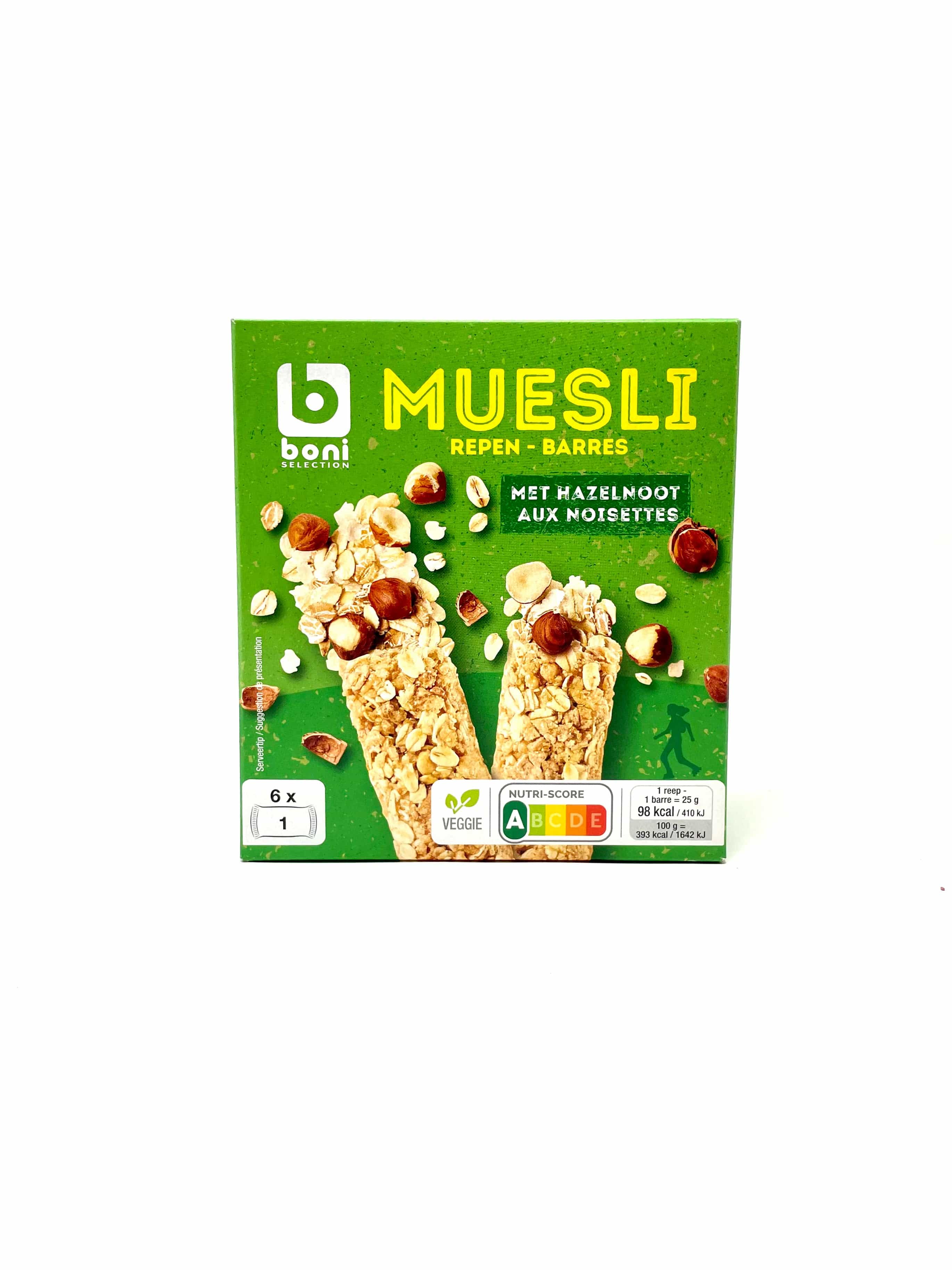 Boni Muesli Bar Hazelnut - 150grm