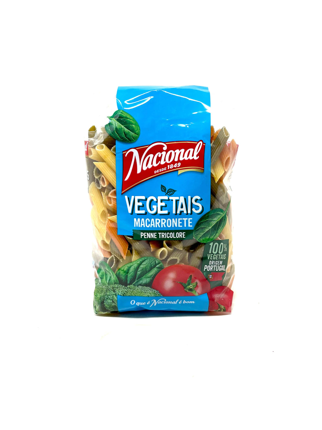 Nacional Vegetais Penne Tri-colore 500g
