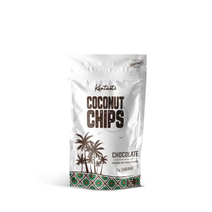 Kentaste Organic & Vegan Chocolate Coconut Chips  40g