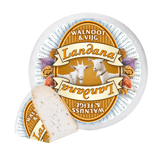 Landana Goat Cheese With Walnuts & Figs