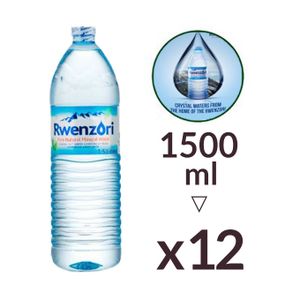 Rwenzori Pure Natural Mineral Water 1.5Ltr*12