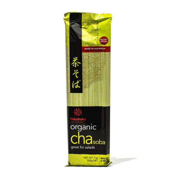 Hakubaku Organic Cha Soba Green Tea Noodles 200g
