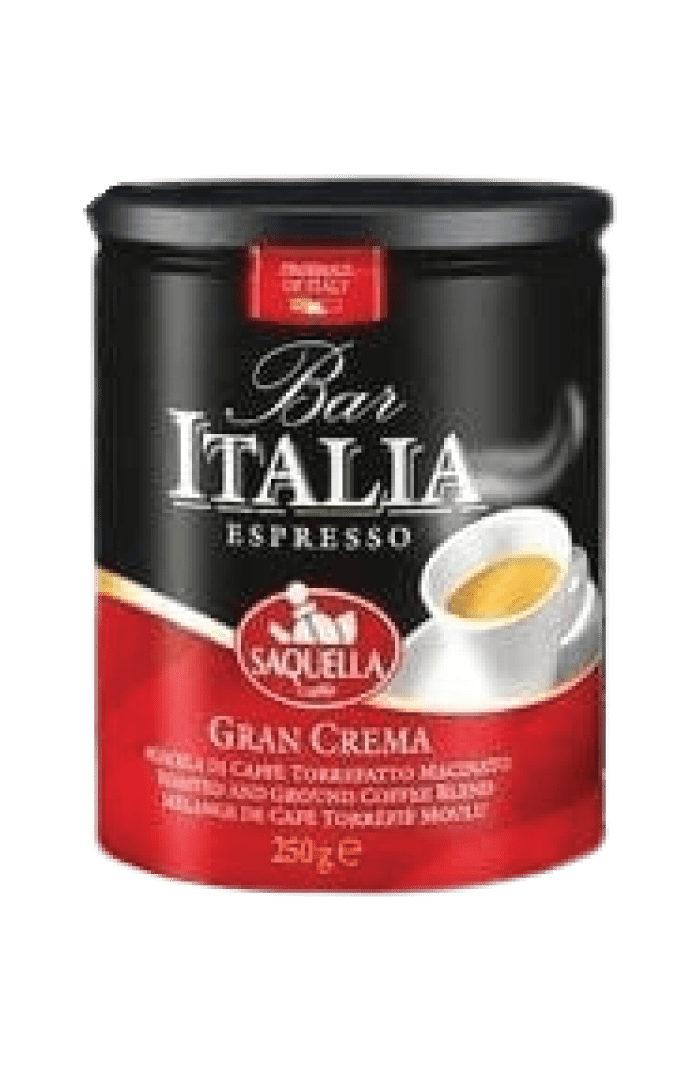 Saquella Espresso Bar Italia Coffee 250g