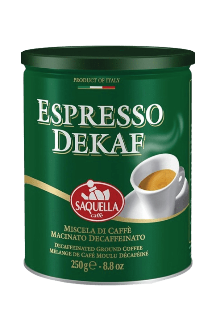 Saquella Espresso Decaf Coffee 250g