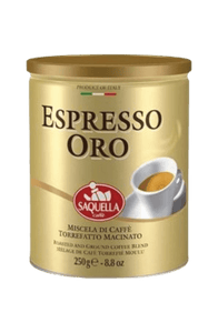 Saquella Espresso Oro Coffee 250g