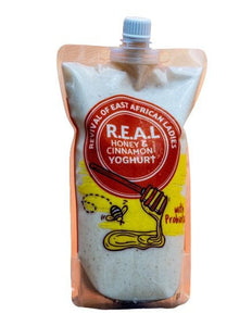 R.E.A.L Honey And Cinnamon Yoghurt 820ml