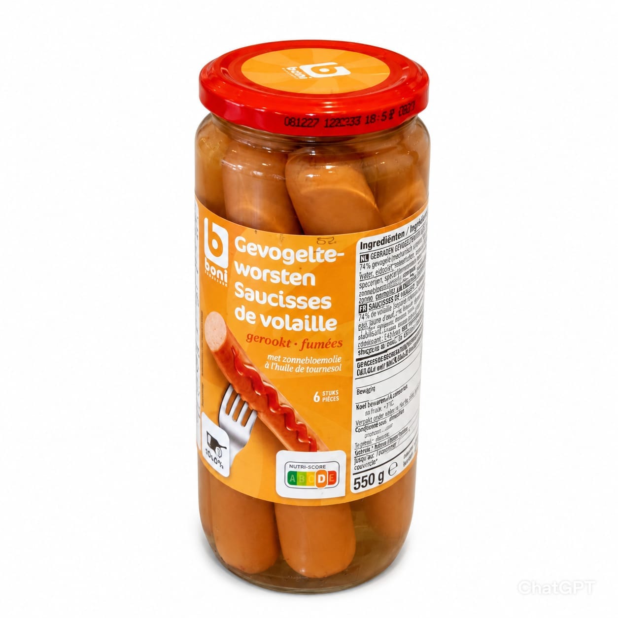 Boni Poultry Sausages 550g